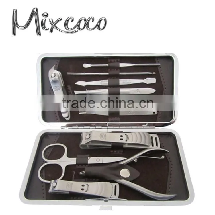 Nail Art kits Stainless Steel zinger manicure set, p-shine,Nail Pedicure Tools