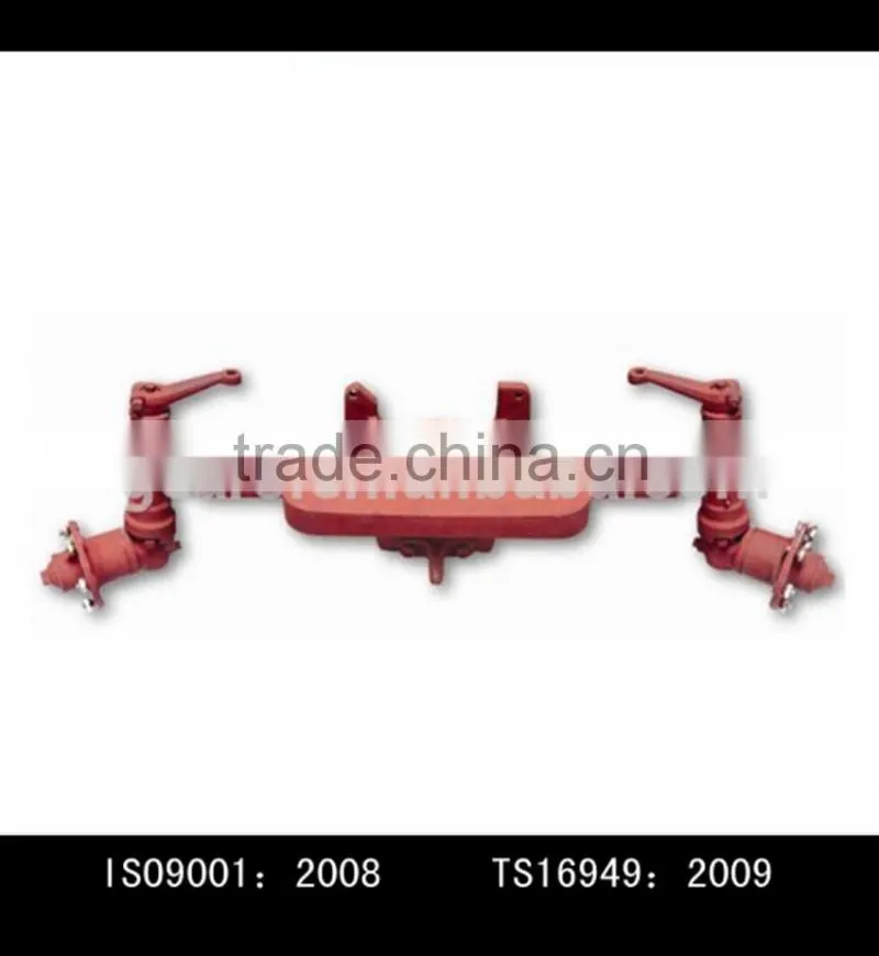 2WD front axle
