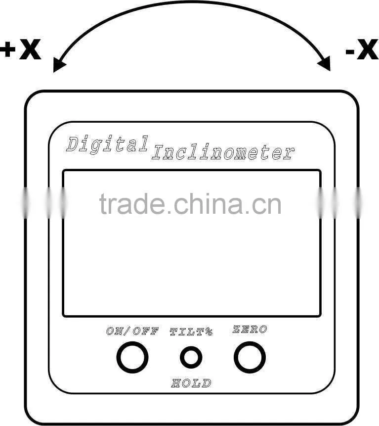 cheap metal digital inclinometer price with magnet base