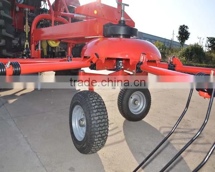 New style rotary hay raker, hay tedder, tractor rake and tedder