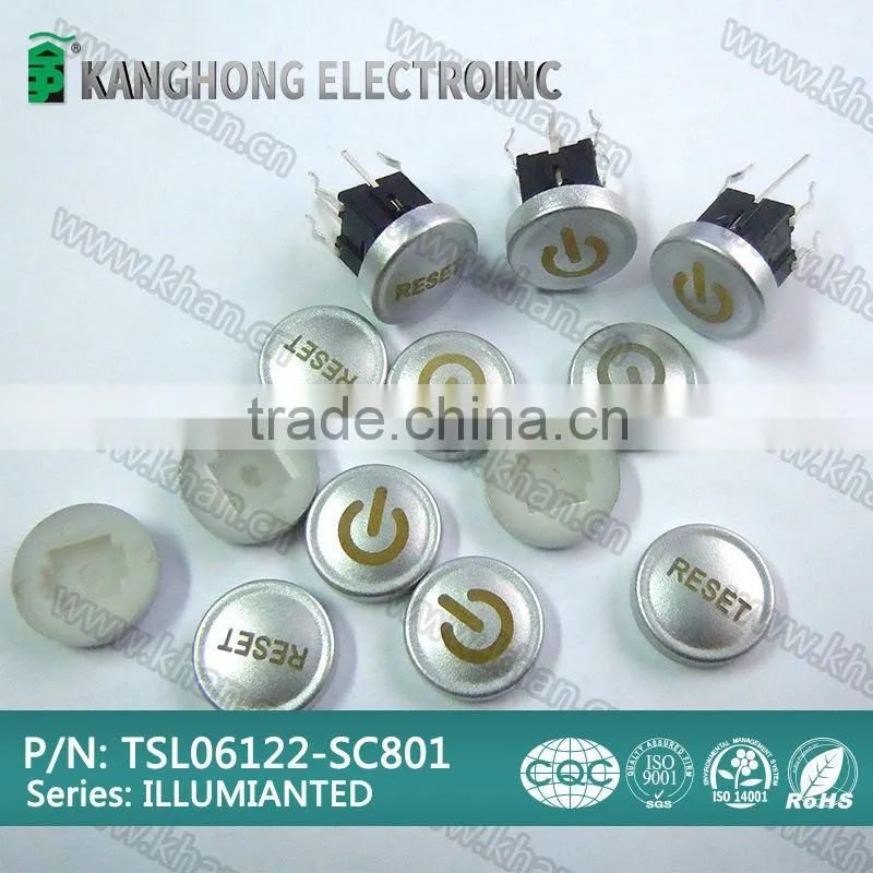 TSL06122-SC801 illuminated tact switch
