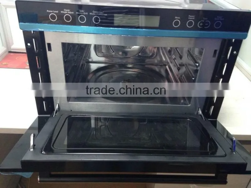 Electrical stainless steel microwave oven solo/grill/convection