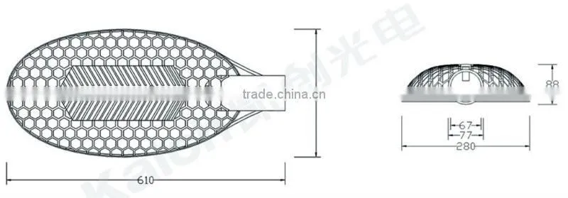 60w solar LED street light /60w solar LED outdoor light