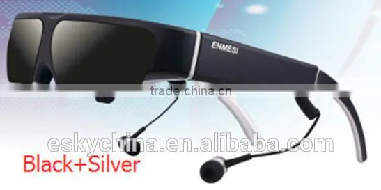 New !! 2016 hot sale products 3d smart glasses 3d mobile theater, mini pc android tv dongle Android4.4 TFT LCD USB flash drive