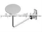 Pop metal hat bracket