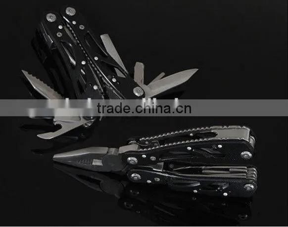 OEM outdoor wholesale steel multifunctional pliers black color
