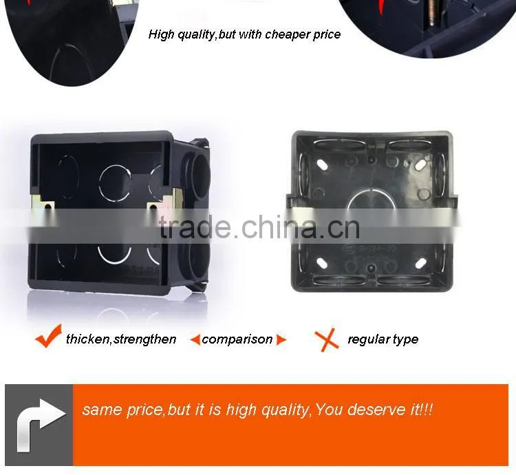 Mounting nylon Wall Switch Socket Box