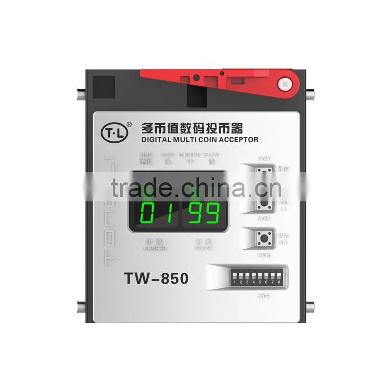 TL TW-850 Multi coin acceptor,coin device,coin selector,coin collector