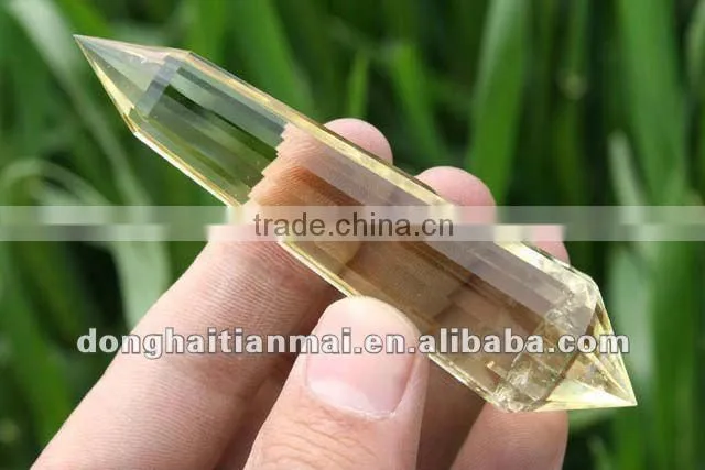 High Quaility Natural Clear Topaz Vogel Crystal Healling