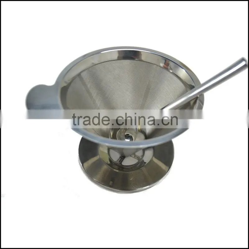 3% Discount 304 Stainless Steel Pour Over Coffer Dripper