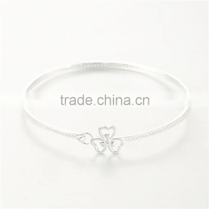 925 Silver Silver Jewelry Bangle Bracelet Fashion Bracelet Factory Direct Wholesale
