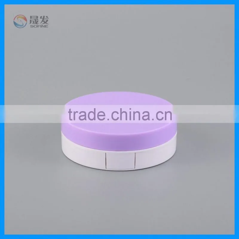 Empty bb cushion Compact Powder powder case With Mirror For Face Makeup Packaging