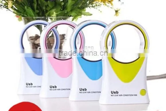 New Style No Leaf Air-Condition Fan / Mini USB Bladeless Fan / super usb mini fan