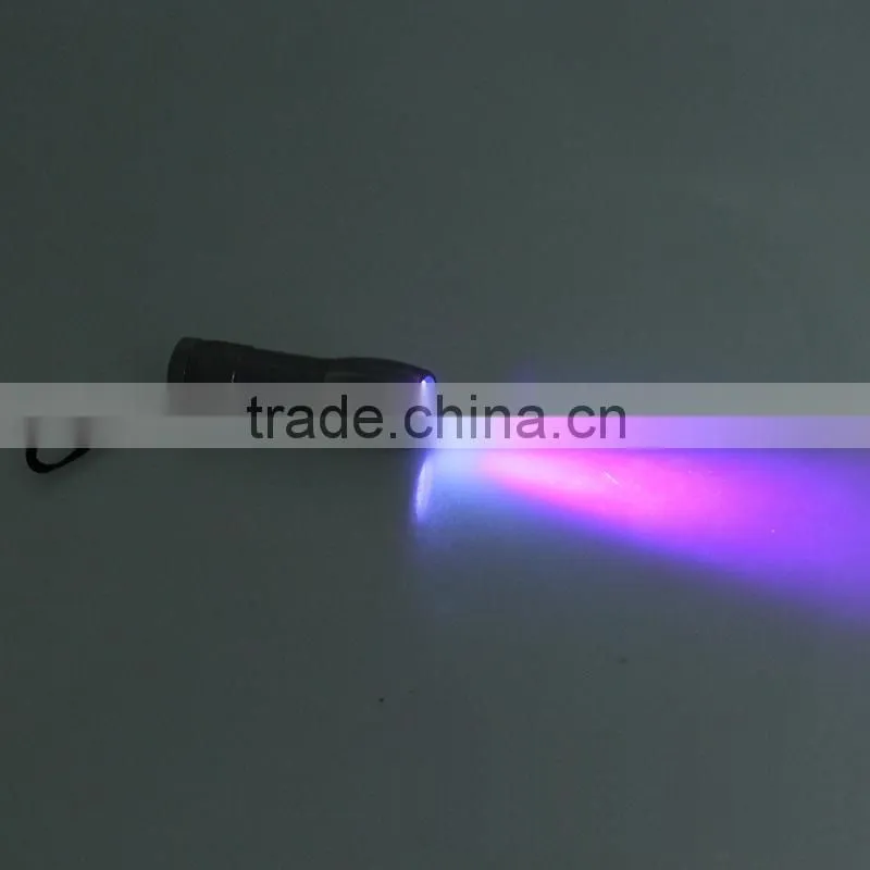 Super Mini Nail art Diy tools 9 LED Lamp bead Gel Nail Lamp Gel Curing Tube Light Nail Art Polish Dryer flashlight