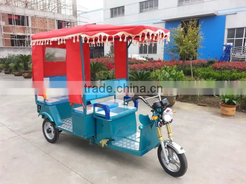eco-friendly electric rickshaw for Indian market
