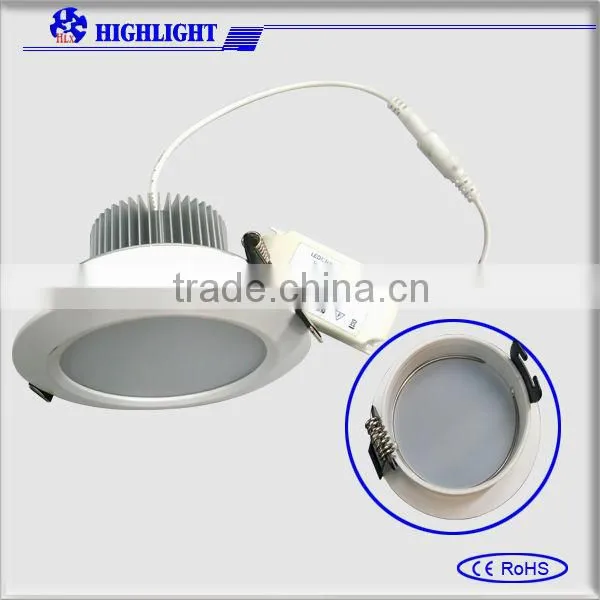 Shenzhen COB led downlight factory series waterproof IP65 cob led downlight Cree cob led downlight from Rise Lighting