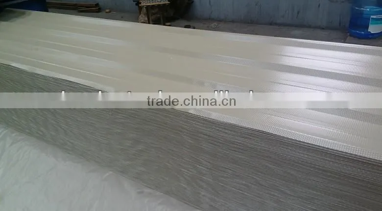 grey beige roofing sheet exported to Nigeria
