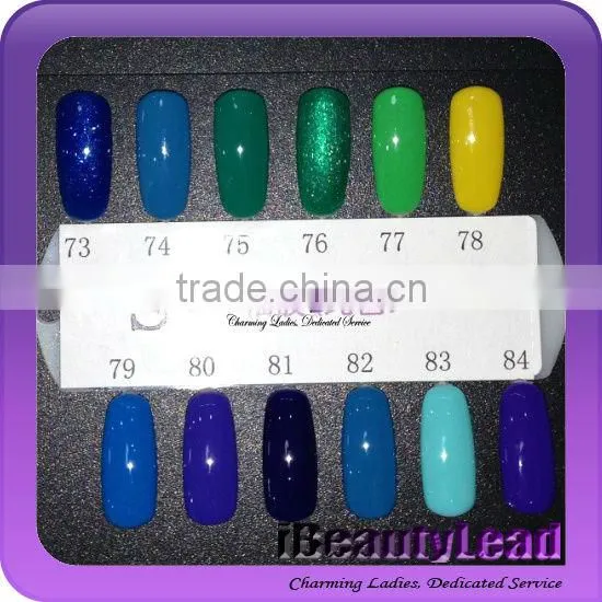 15ml UV gel polish soak off nail art uv gel with 132 different colors