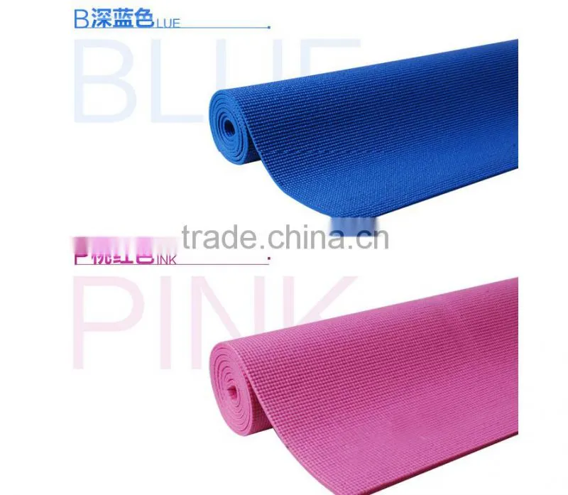 cheap PVC 4-20mm Indoor homw gym Fitness Equipments folding unique Yoga Mat