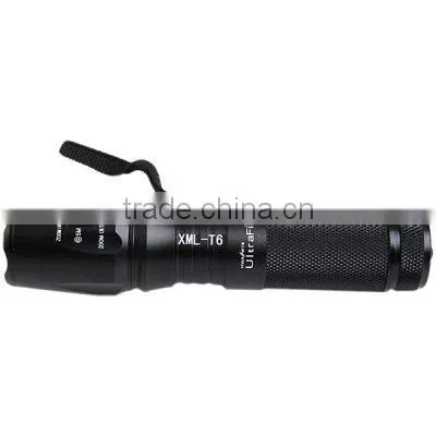 zoom aluminum flashlight keychain portable led flashlight