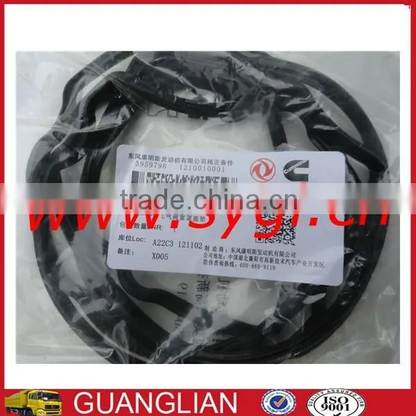 Rubber Valve Cover Gasket 3959798 dongfeng desel engine parts