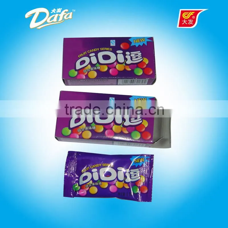 Dafa Di Di bean fruit hard candy,colorful hard candy