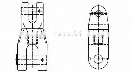Marine Anchor Swivel Shackle Type A ,Offshore Swivel Shackle