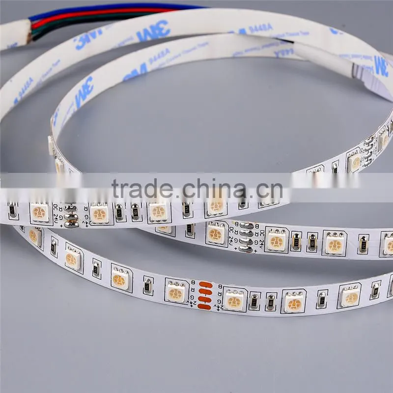 12volt stickable 5050 rgb led strip remote control