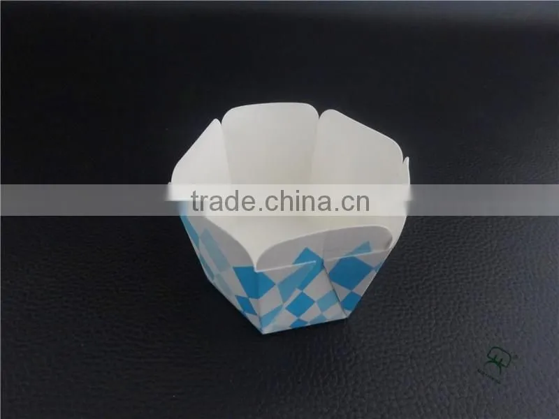 Custom printed Greaseproof paper Cupcake Wrapper