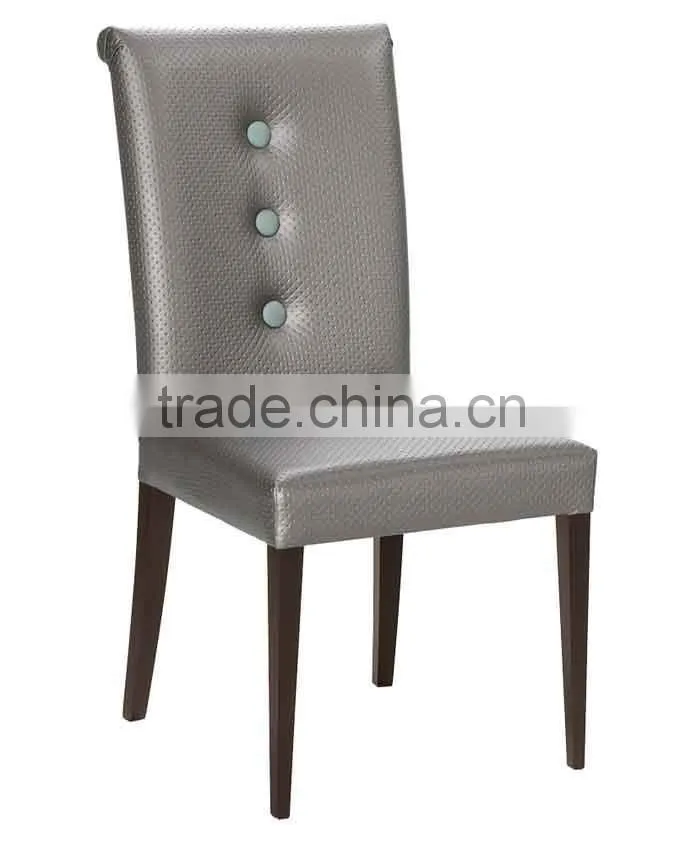 Modern new design high quality most useful dining chair/wooden restaurant chairs/modern pu leather dining chair