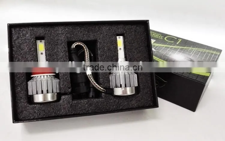 top sell COB 30W C1 H1 H4 H7 headlight led headlight for car