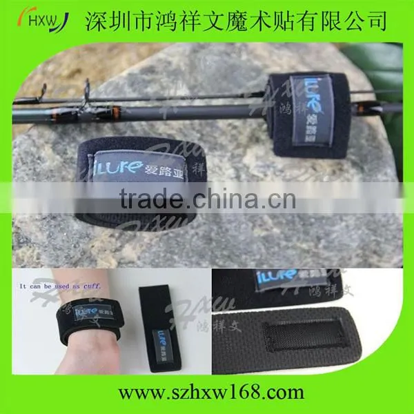 Top selling products adhesive hook loop fishing tape rod holder