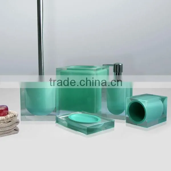 2014 new design resin bathroom set manufactory made