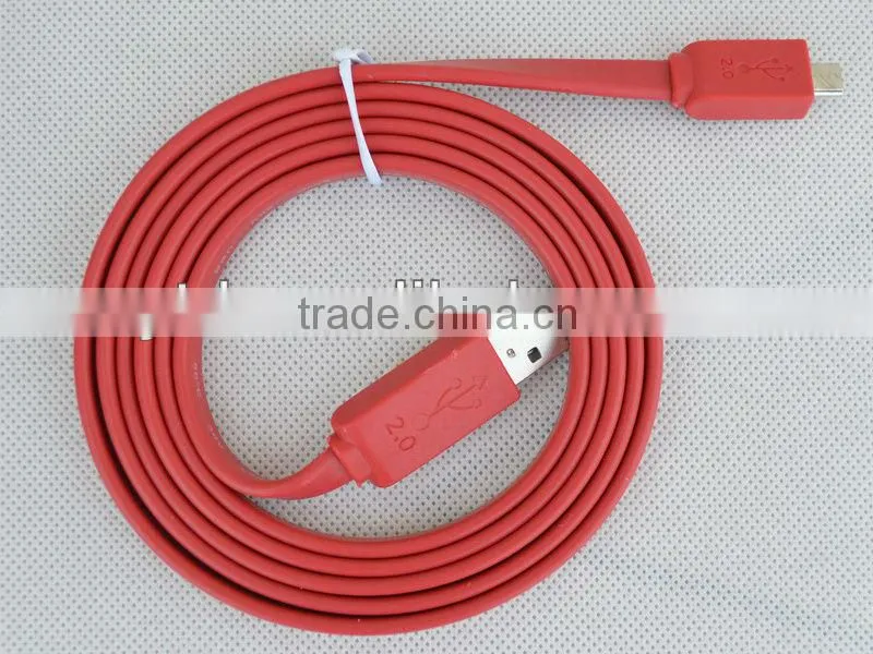 Newest mirco usb cable flat usb v2.0 micro usb cable