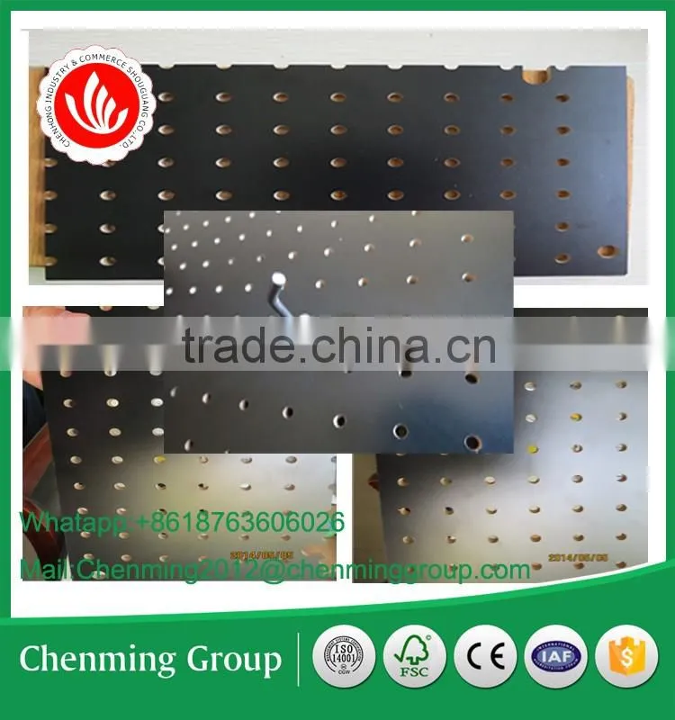 Melamine MDF pegboard