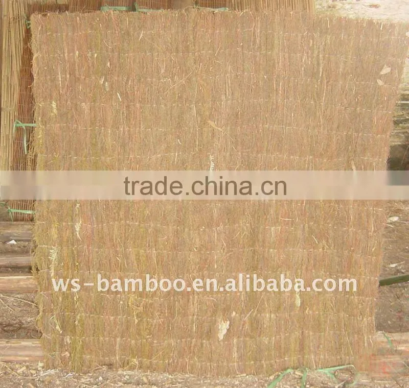 Brushwood fence