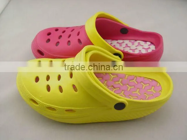 swedish clogs eva injection double color sandals clog