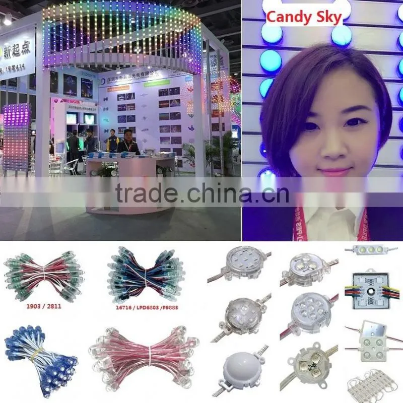 XQD new Cheap 12V rgb led module waterproof IP68 glue module smd 5050 5054 5730 5630 2835 smd led module pixel lights
