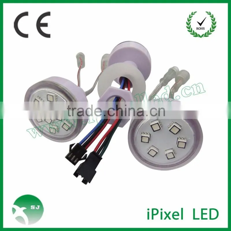 dc24V 16leds 60mm pixel led module 5050 smd rgb led