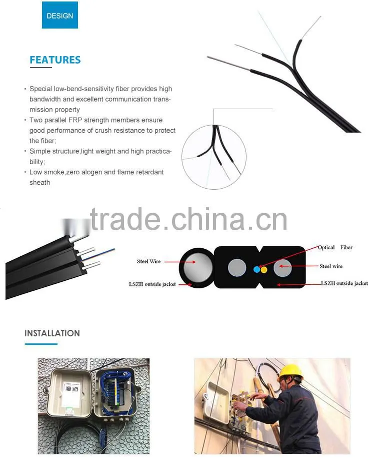 GJYXFCH FTTH Drop cable 1core