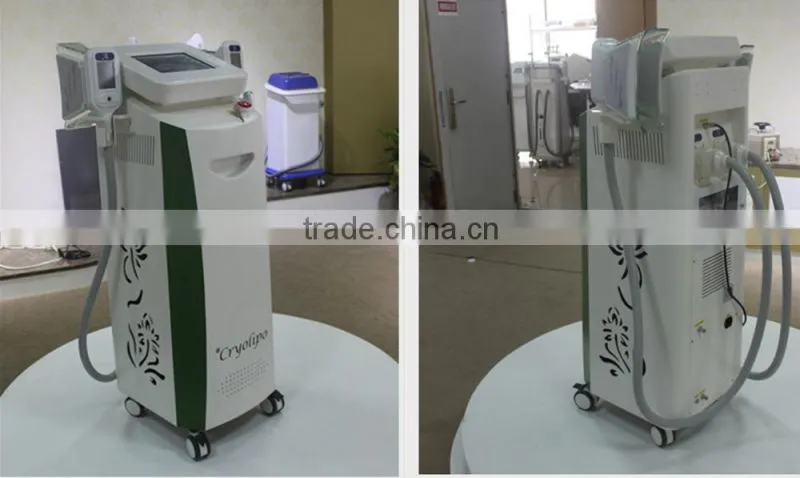 Work in the same time two handles machine antifreeze membranes for cryolipolysis machine