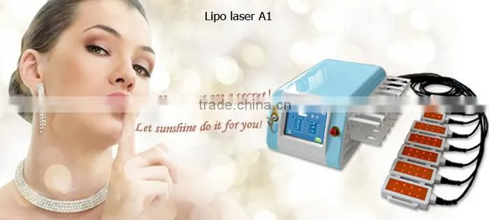 2014 Hottest best portable laser weight loss machine for home