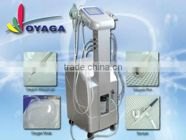 New Arrival Vertical Water Oxygen Beauty Equipment With Injection and Jet sprayer GM-1129