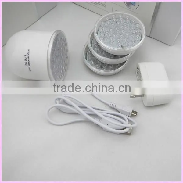 Personal care facial massager with photon therapy&vibration