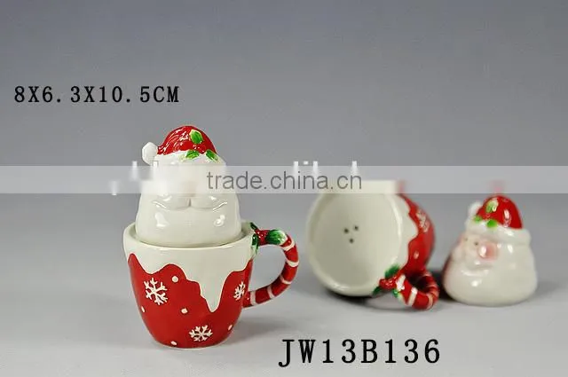 Christmas Decor Plates With Lovely Printing