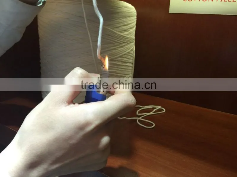 LOI 50 high flame retardant yarn for cable filling/high flame retardant filler yarn