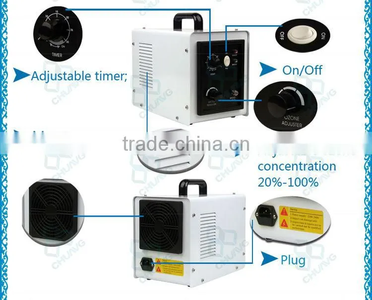 corona discharge portable ozone generator ozone equipment