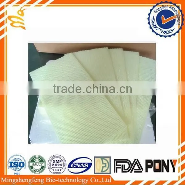 Bee wax foundation sheet/ bee comb foundation/ beeswax sheet price