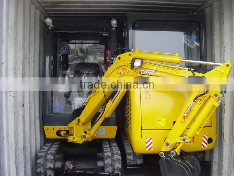 china crawler excavator ct18-7 with CE