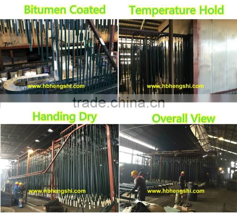 Hot dipped galvanized grassland post Professional Supplier